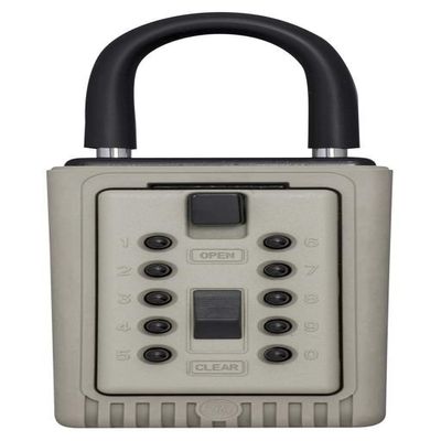 Kidde AccessPoint 001404 KeySafe 3-Key Portable Push Button Key Safe Box, Clay