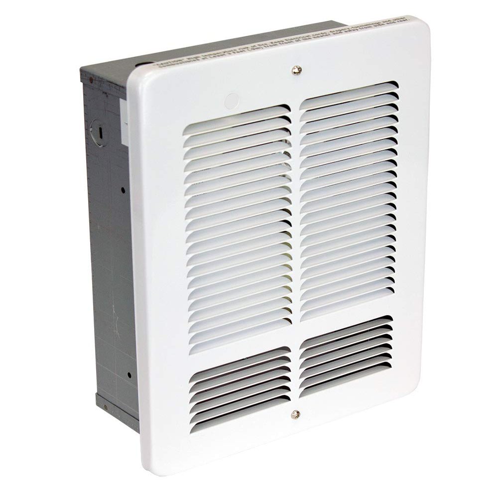 KING W2415-BW W Series Wall Heater, 1500W / 240V, Bright White