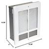 KING W2420-BW W Series Wall Heater, 2000W / 240V, Bright White view 4
