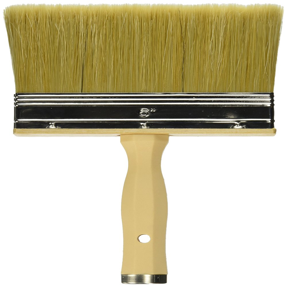 Linzer 0600 Project Select Premium Stain'N 3550 Paint Brush, 6 in Width, 6-Inch Stain, Polyester and Bristle Filament