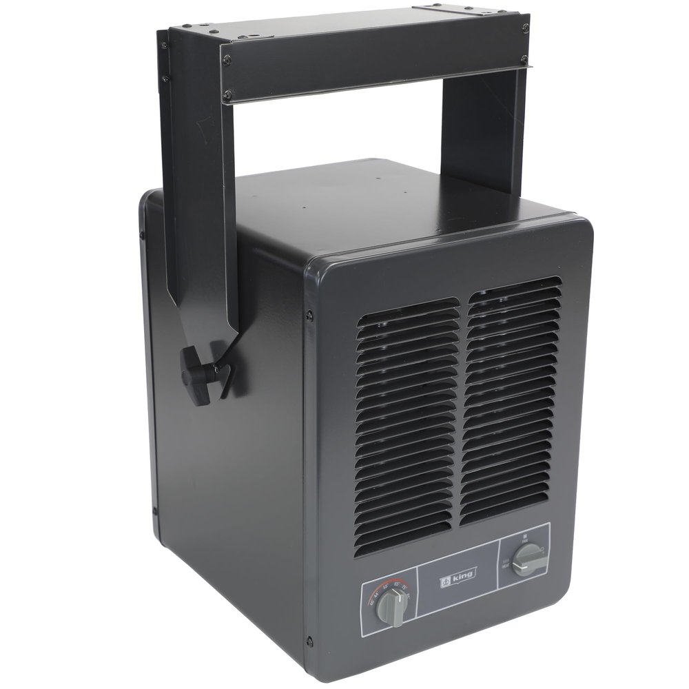 KING KBP2406 KBP Multi-Wattage Compact Unit Heater, 5700W / 240V / 1 Ph