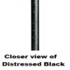 Kichler 4934DBK Accessory Stem 0.625 x 6-Inch, Distressed Black view 2