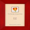 Rich bevelled Rosewood stained 4x6 classic by Dennis Daniels - 4x6 view 1
