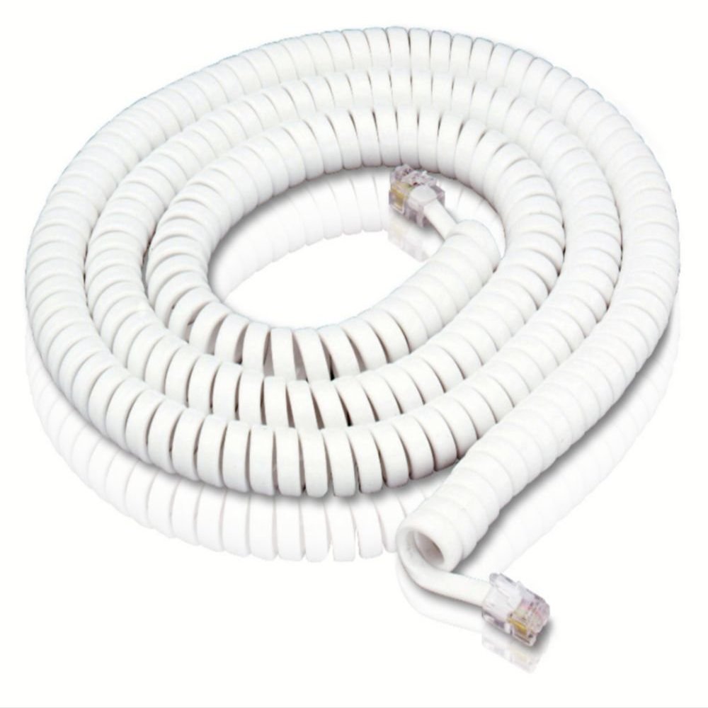 25' Coiled Handset Cord