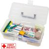 Akro-Mils 12-Inch ProBox Plastic Art Supply, Hobby or Craft Storage Toolbox, Model 09912CLPUR, (12" x 5-1/2" x 4"), Clear view 4