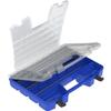 Akro-Mils 06118 Multi Compartment Hardware and Crafts Portable Organizer Storage Case, (18-Inch x 13-Inch x 4-Inch), Blue view 4