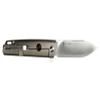 Ontario Knife Company CF100 Folding Pocket Knife Frame Lock with Stainless Steel Handles, Carbon Fiber Inlays, and Spearpoint 14C28N Stainless Steel Blade  ON8600 view 2