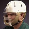 Face Guard - Tan, for x-small helmet view 2