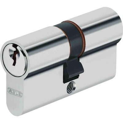 ABUS 1054 Profile Cylinder C 73 N 30/30 SB Satin Nickel Key Lock