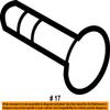 General Motors GM OEM Front Door-Jamb Switch Screw 94520336 view 2