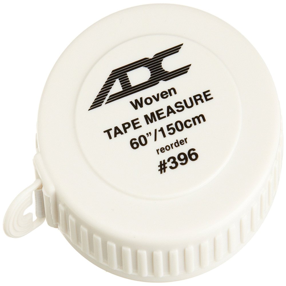 ADC 396 Woven Tape Measure, 60"/150 cm