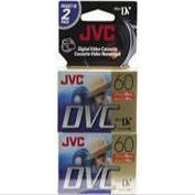 JVC 60 Minute Mini DV Tape "2 Pack"