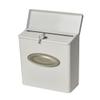 Gibraltar Mailboxes Designer Locking Medium Capacity Galvanized Steel White, Wall-Mount Mailbox, DVKW0000, 9.7 x 4.4 x 12.6 inches view 2