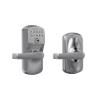 Schlage FE595 PLY 626 ELA Plymouth Keypad Entry with Flex-Lock and Elan Style Levers, Brushed Chrome view 1