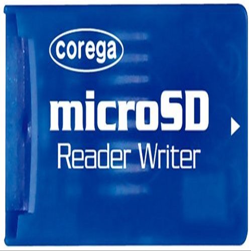 corega CG-MICSDCRBL MicroSD Card Reader Writer (Blue) corega CG-MICSDCRBL