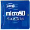 corega CG-MICSDCRBL MicroSD Card Reader Writer (Blue) corega CG-MICSDCRBL view 1