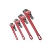 K Tool International 49000 Adjustable Pipe Wrench Set for Garages, Repair Shops and DIY, Drop Forged Steel Jaws, Cast Iron Body, Sizes include 8", 10", 14", 18", Red, 4 Piece view 1