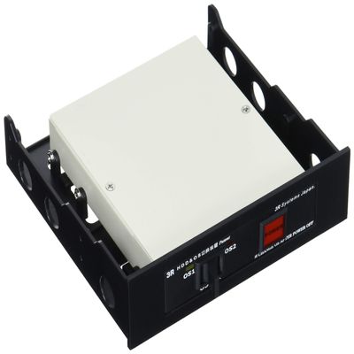 3R Three Earl system HDD OS Cutting  Case Box Type Black with One Touch Switch Custom-Built 3R  hdcboxsbk