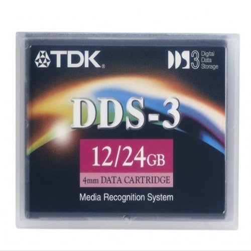 Tape, 4mm DDS-3, 125m, 12/24GB, DC4-125 DC4-125