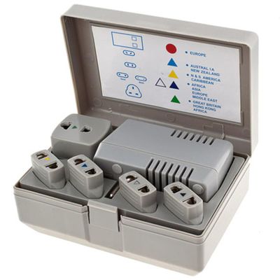 Adorama 1650W 220 to 110 Voltage Converter Plug Adapter Kit