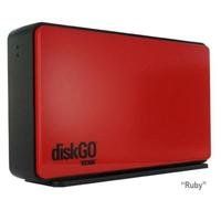 Edge Memory 400GB Diskgo Portable Ruby USB 2.0 Fw HDD