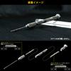 ENGINEER TP-24 PIN Vise, Single end with Swivel Head with 2 pcs. of Double-Headed collets, Made in Japan view 2