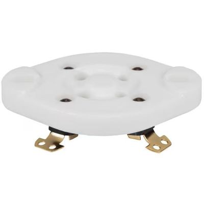 4-Pin Vacuum Tube Socket Gold Plated Ceramic for 300B 811 2A3