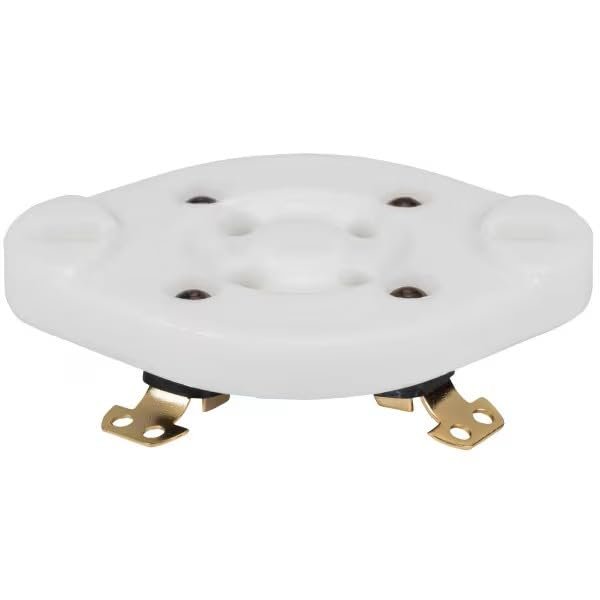 4-Pin Vacuum Tube Socket Gold Plated Ceramic for 300B 811 2A3
