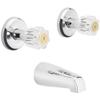 Oakbrook Double Handle Wall Mounted Tub Only Faucet view 1