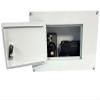 Homak First Watch Between The Studs High Security Steel Wall Safe, White view 3