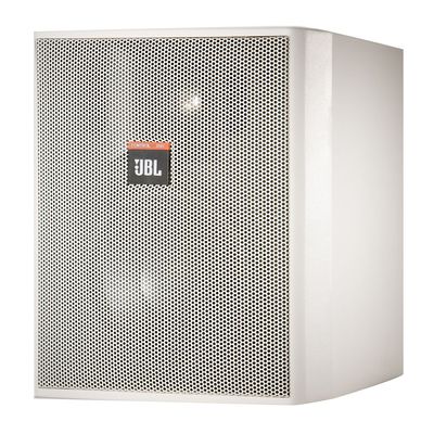 JBL Professional Control 25AV-WHCompact Indoor/Outdoor Background/Foreground Speaker, White, Sold as Pair