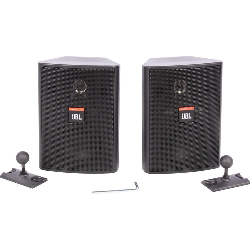 JBL Control 23T 2-Way 3-1/2" Indoor/Outdoor Speaker Pair Black