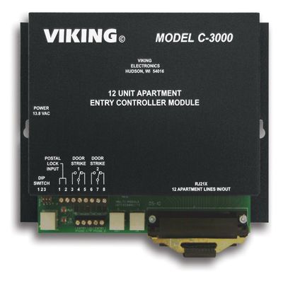 Viking Electronics C-3000 Apartment Entry Control Module