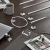 Gatco 4240 Latitude II 24-Inch Towel Bar, Wall Mounted Bathroom Towel Holder, Chrome view 3