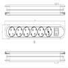 Bachmann SMART 6x Steckdose 1x Schalter Zuleitung 1,5m (381.450K) braun view 2