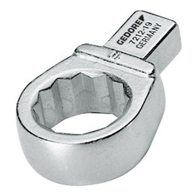 GEDORE 7212-18 Rectangular Ring end Fitting SE 9x12, 18 mm