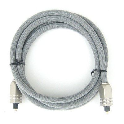 6 ft Premium SPDIF Digital Opticial Toslink Audio Cable with Protective Jacket