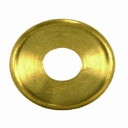 Satco 1/8 X 1 1/4" Brass Checkring Unfinished model number 90-1598-SAT