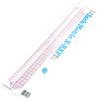 Westcott Beveled Graph Ruler, English/Metric, 2 x 18", Transparent (B-95) view 1