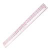 Westcott Beveled Graph Ruler, English/Metric, 2 x 18", Transparent (B-95) view 2