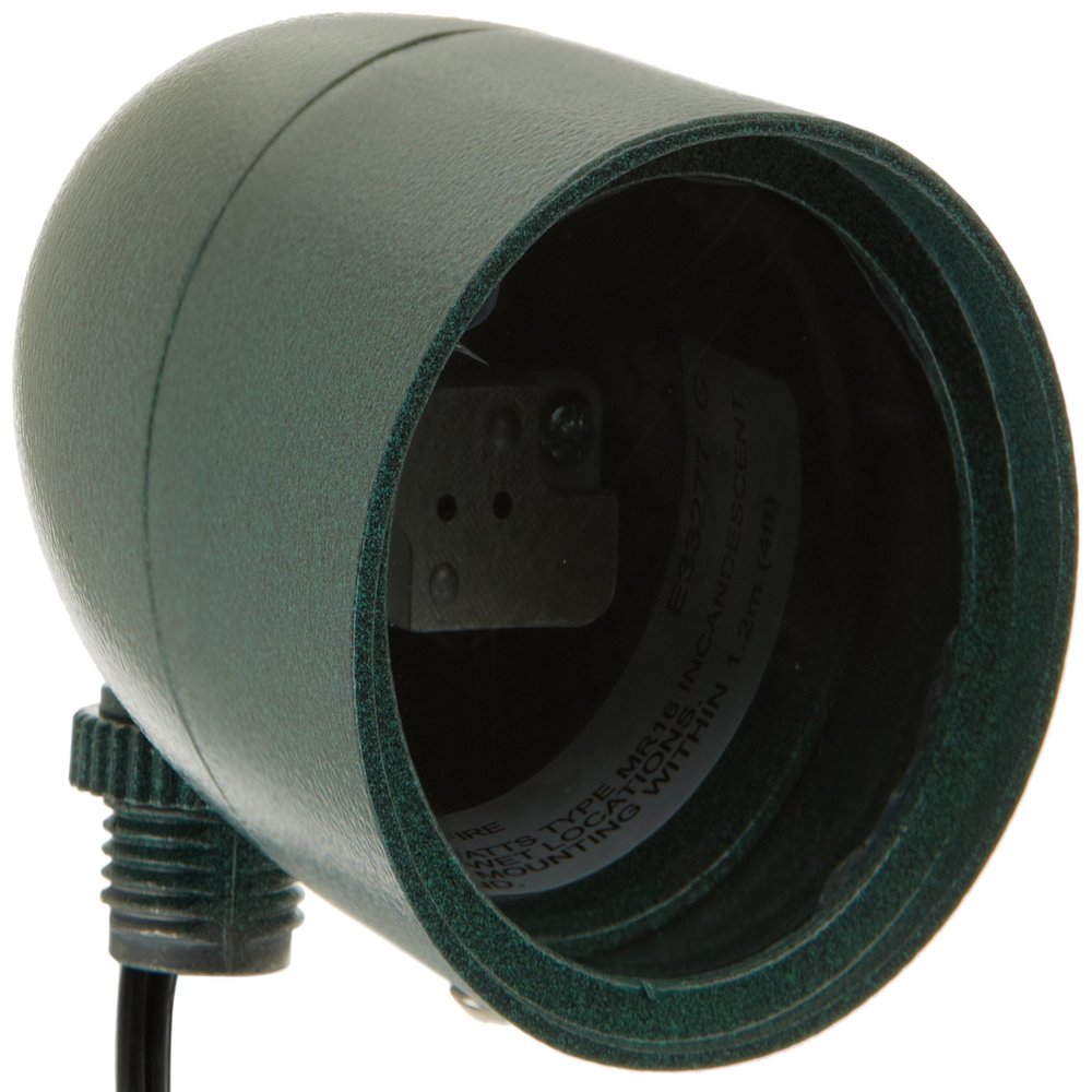 RAB LIGHTING LFM16VG 50WATT, Flood Light, Landscape, Low Voltage, MR16, Sleek 16, Verde Green