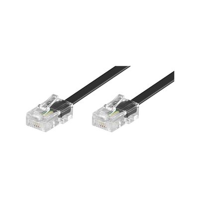 goobay 50256 ISDN Modular Connection Cable, RJ45 Plug (8P4C) > RJ45 Plug (8P4C)