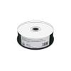 25-Pak 100-MIN 900MB 48X White Inkjet Hub Printable CD-R's by MediaRange view 1