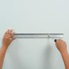 Hangman - Professional French Cleat  For Mirrors, Pictures, Ledges, Cabinets & Headboards - Aluminum: CBH-30,Silver. view 3