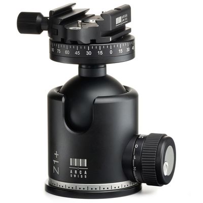 Arca Swiss Monoball Z1+ Double Pan Tripod Head with Quick Set Classic Device (Plate Not Included)