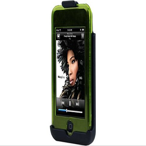 Speck SeeThru Hard Shell Case and Holster for iPod touch 1G (Green)