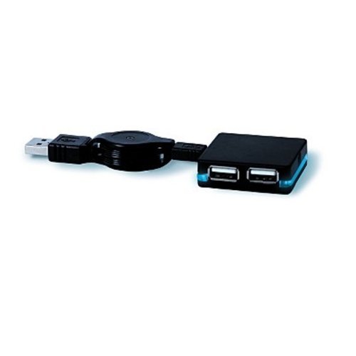 4 Port Hi-Speed USB Travel Hub