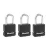 Master Lock Magnum Outdoor Padlock Heavy Duty Keyed Lock, 3-Pack M115XTRILF view 1