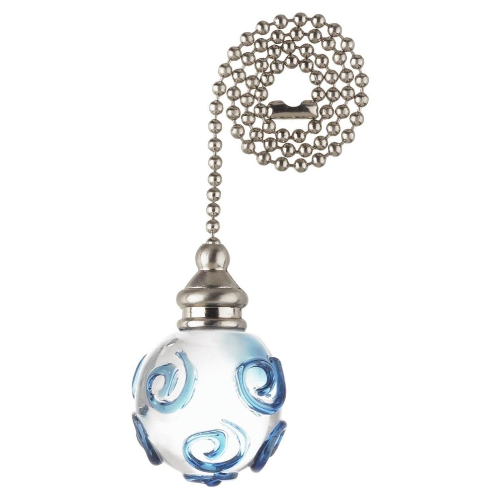 Westinghouse 12" Ni/Curly Pull Chain, 1-Pack