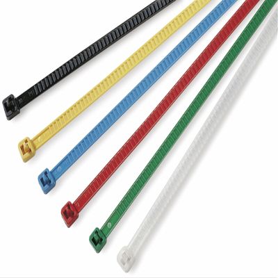 HELLERMANN TYTON 115-00002 Polyamide Black (S) 25pice Tie Hook and Loop Cable Ties Straps (19.5 cm), 4.7 mm, 1.2 mm, 25 Piece (S)